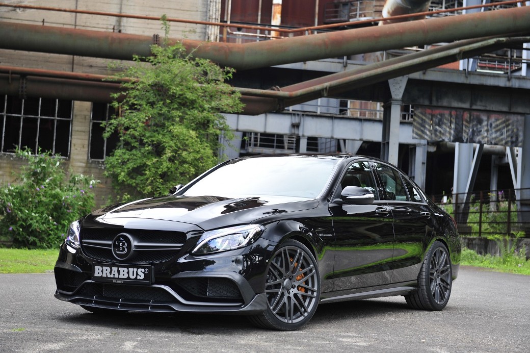 Power Of Mercedes-AMG C63 S Boosted By Brabus