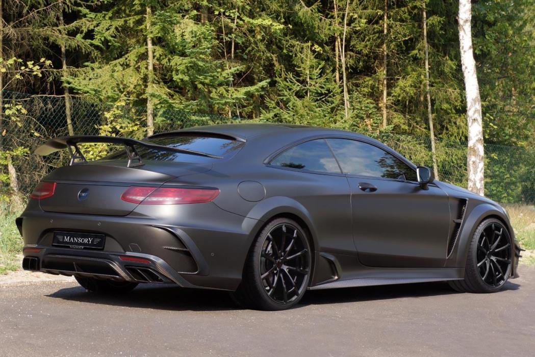 Mercedes-AMG S63 Coupe Black Edition Unveiled By Mansory