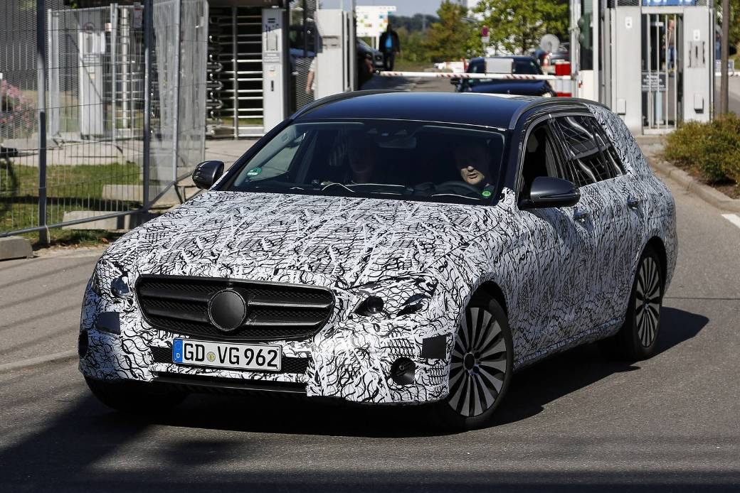New Spy Shots Of The 2017 Mercedes-Benz E-Class Estate