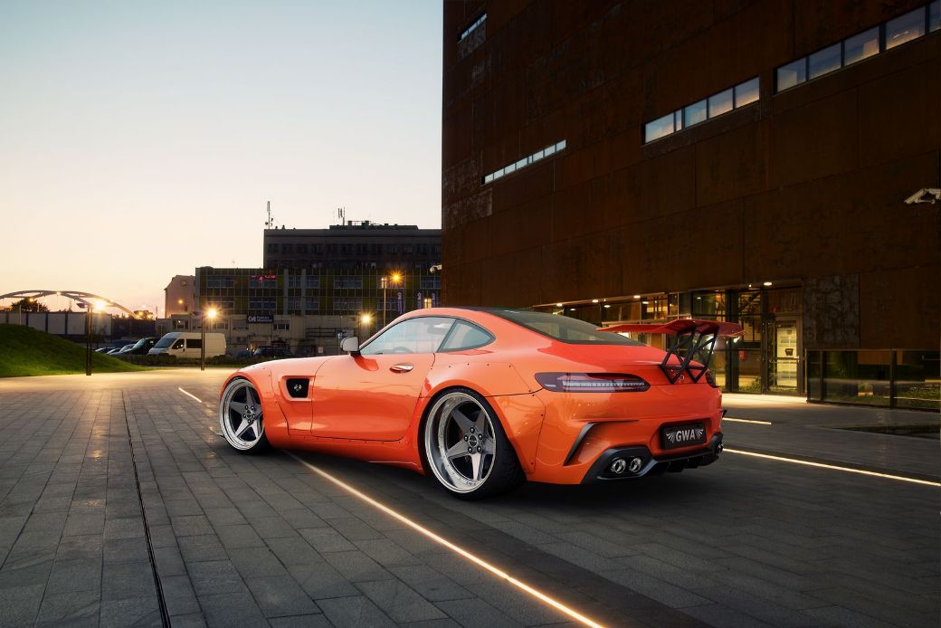 Cool Widebody Kit Rendered By GWA For Mercedes-AMG GT S