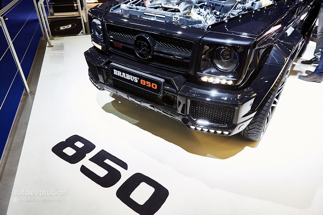 Brabus Tunes Mercedes G500 4x4² And G63 AMG