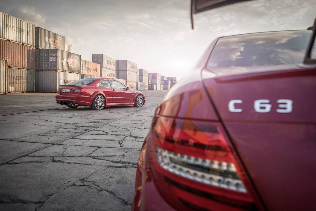 Appeal Of Mercedes-Benz C63 AMG and CLK63 AMG Black Series Displayed In A Photo Shoot