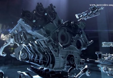 Video Highlights New Twin-Turbo 4.0-liter V8 Engine Of Mercedes-AMG