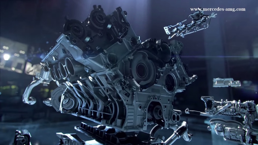 Video Highlights New Twin-Turbo 4.0-liter V8 Engine Of Mercedes-AMG