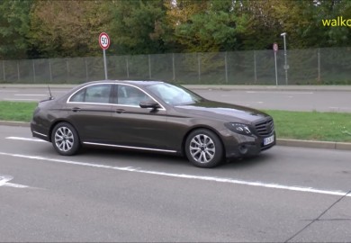 Video Of Barely Covered Mercedes-Benz E-Class Emerges