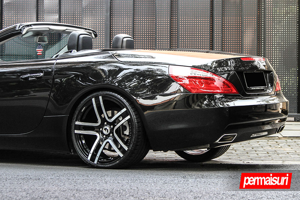 Mercedes-Benz SL 350 Given Forgiato Wheels By Permaisuri