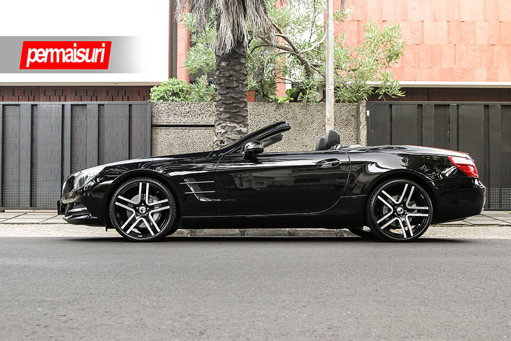 Mercedes-Benz SL 350 Given Forgiato Wheels By Permaisuri