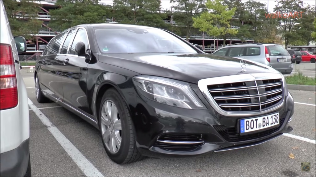 Video Shows Mercedes-Maybach S600 Pullman Test Vehicle In Germany