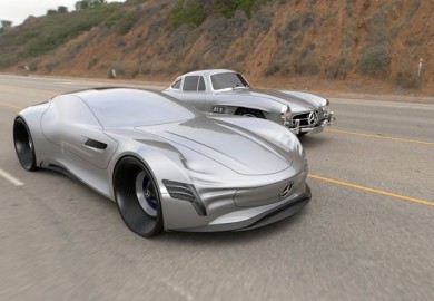 Futuristic Mercedes-Benz Concept Vehicle Created By German Designer