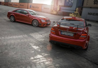 Appeal Of Mercedes-Benz C63 AMG and CLK63 AMG Black Series Displayed In A Photo Shoot