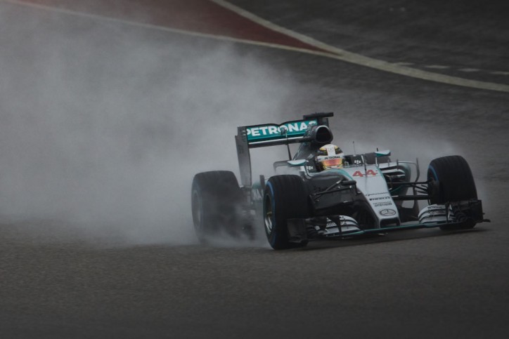 Mercedes F1 Lewis Hamilton 2015 US Grand Prix