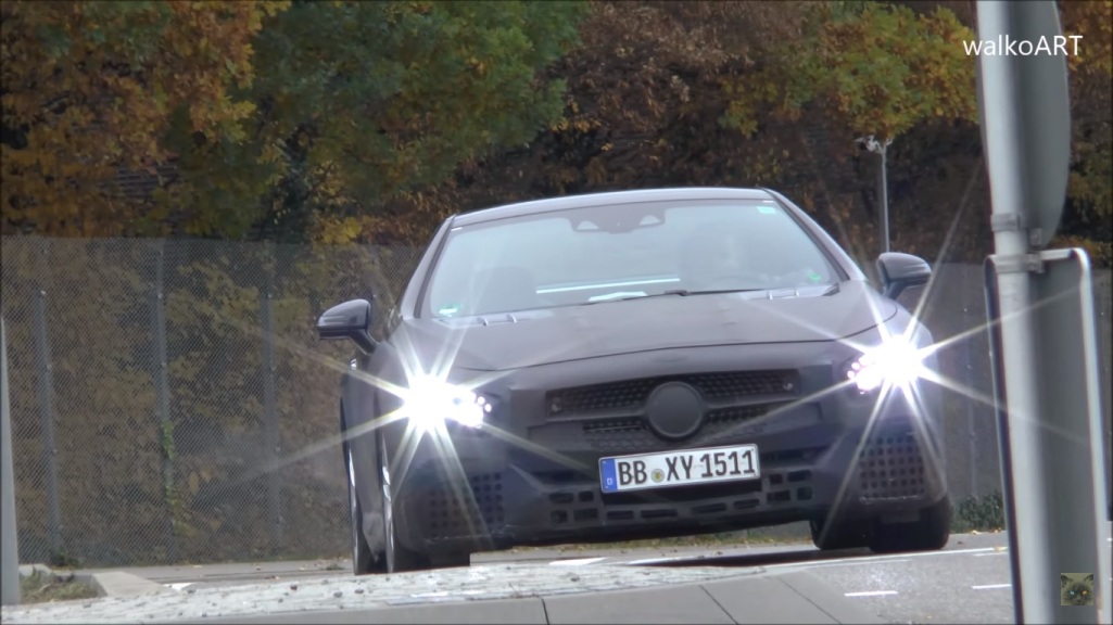 Camouflaged Mercedes-AMG SL63 Caught On Camera Again