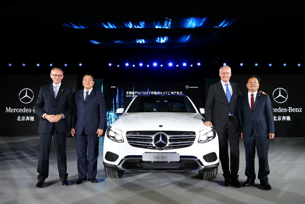 Mercedes-Benz GLC SUV Production Starts In China