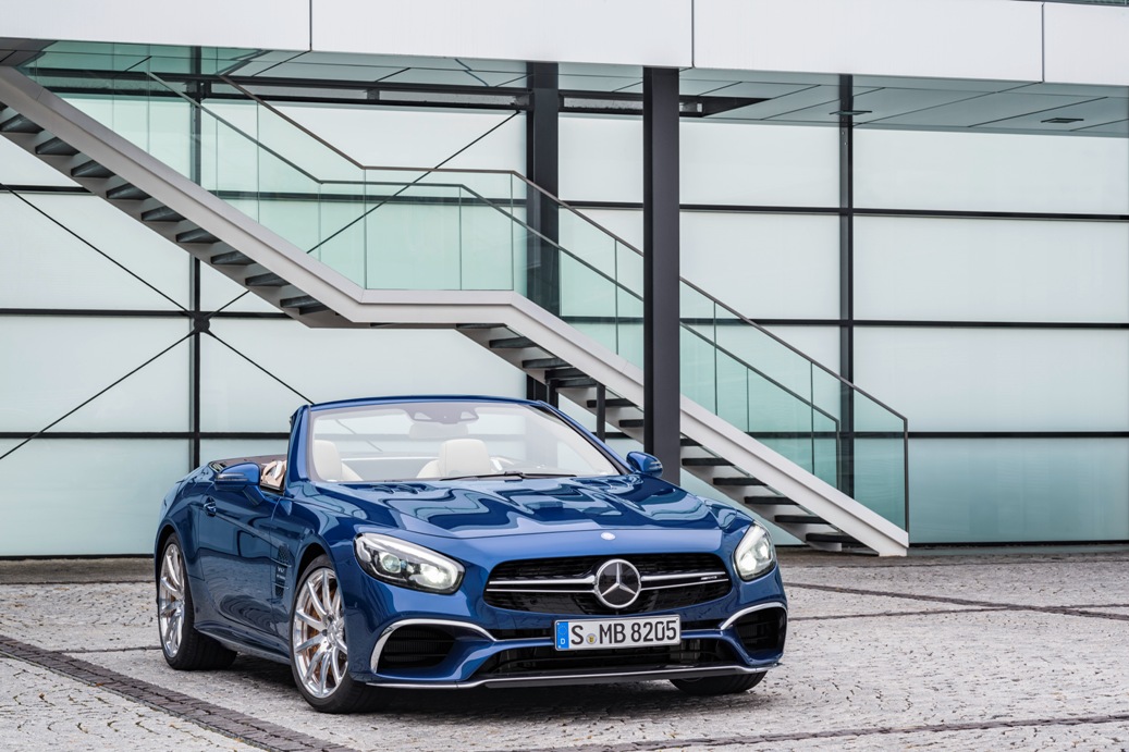 Official Pictures Of Updated Mercedes-Benz SL Released