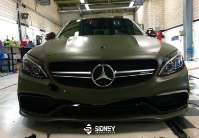 Mercedes-Benz C63 AMG Tuned By Sidney Industries