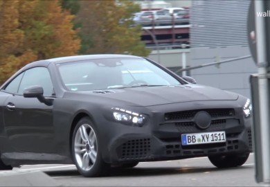 Camouflaged Mercedes-AMG SL63 Caught On Camera Again