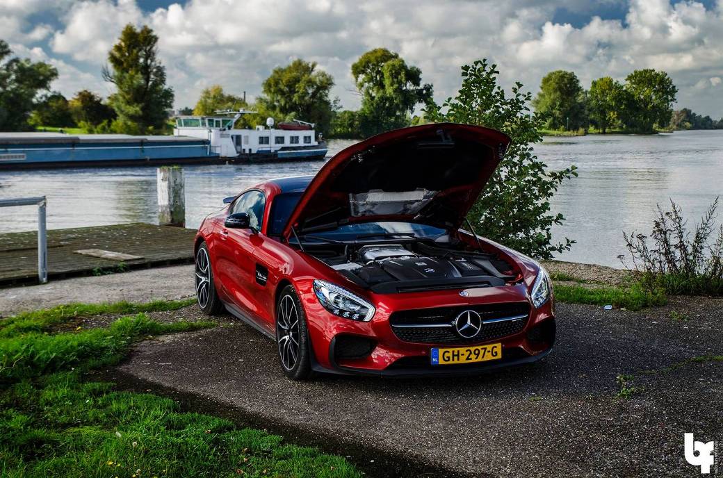 Check Out This Red Mercedes-AMG GT Captured By Ben Frasen