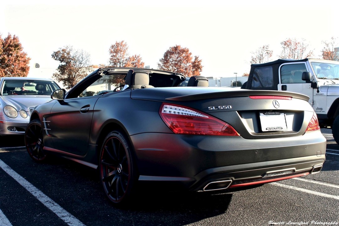 Mercedes-Benz SL 550 Mille Miglia 417 Edition Spotted At A US Event