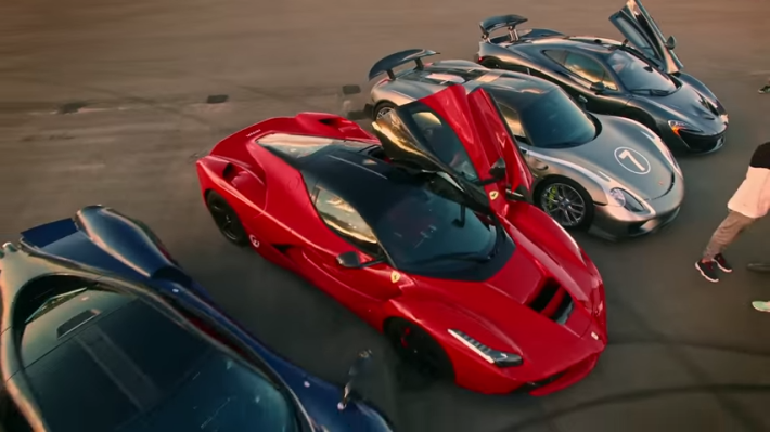 The Pagani Huayra Vs Four Other Super Cars