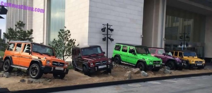 Mercedes-AMG G63 Crazy Wild Edition Photos in China