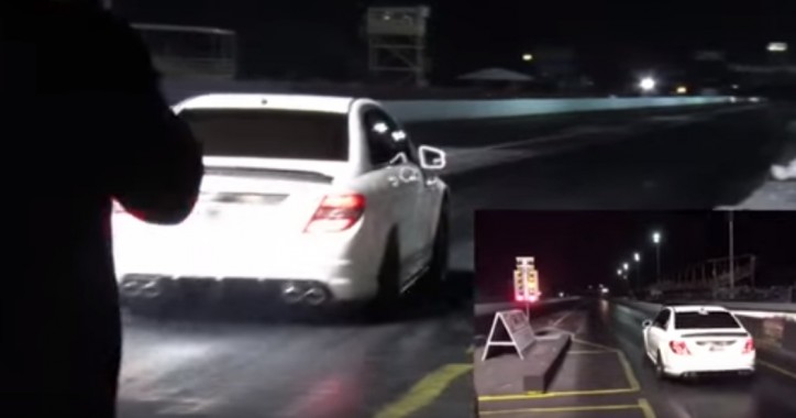 Weistec Mercedes C63 AMG Hits a Quarter-Mile in 9.7 Seconds