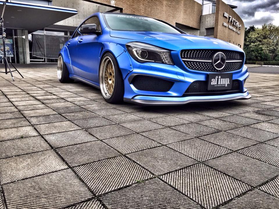 Check Out This Aggressive-Looking Mercedes-Benz CLA By Fairy Design 