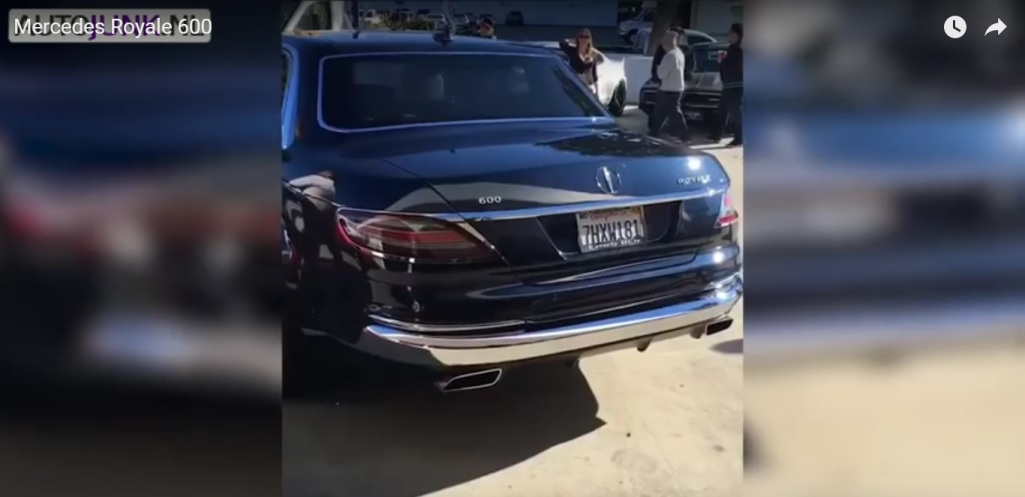 Strange-Looking Mercedes-Benz Royale 600 Seen Somewhere In California