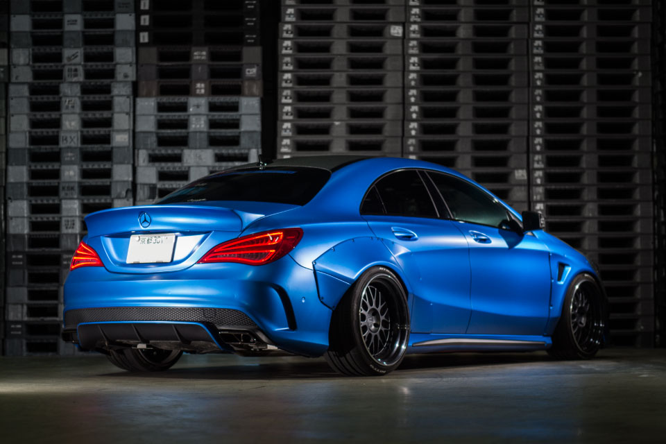 Check Out This Aggressive-Looking Mercedes-Benz CLA By Fairy Design 