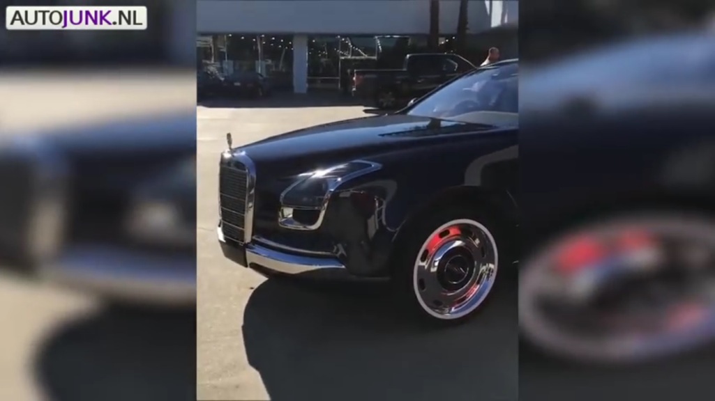 Strange-Looking Mercedes-Benz Royale 600 Seen Somewhere In California