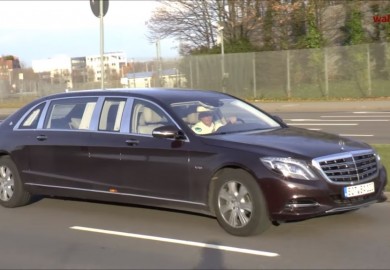 Mercedes-Maybach S600 Pullman Caught On Camera