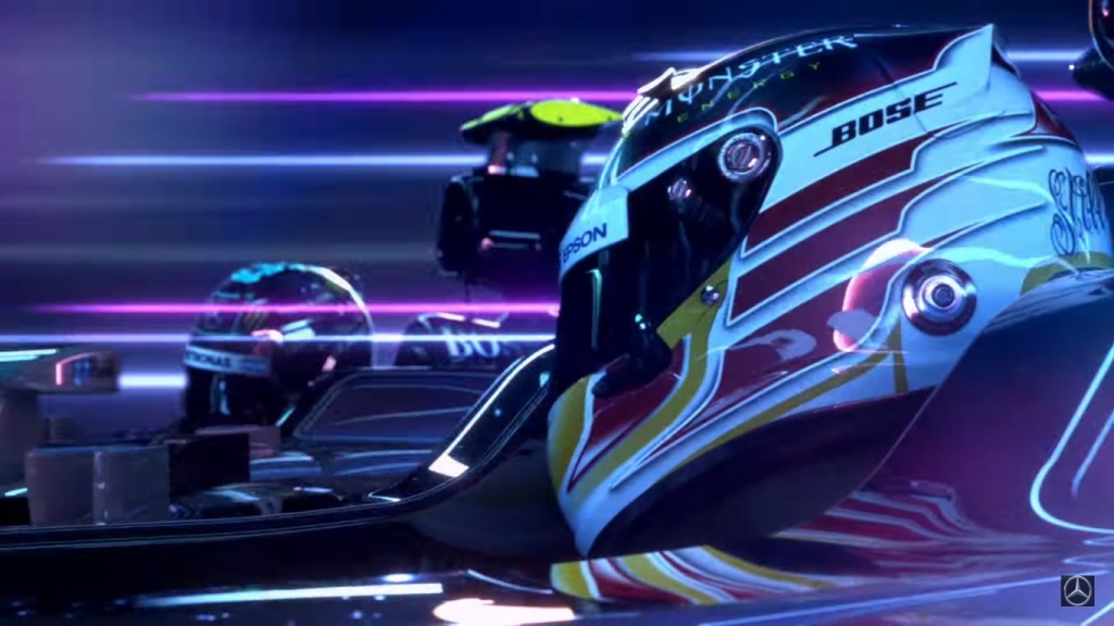 Weird Video Clip Celebrates Mercedes-Benz Motorsport Victories
