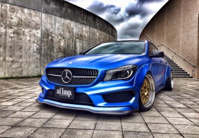 Check Out This Aggressive-Looking Mercedes-Benz CLA By Fairy Design