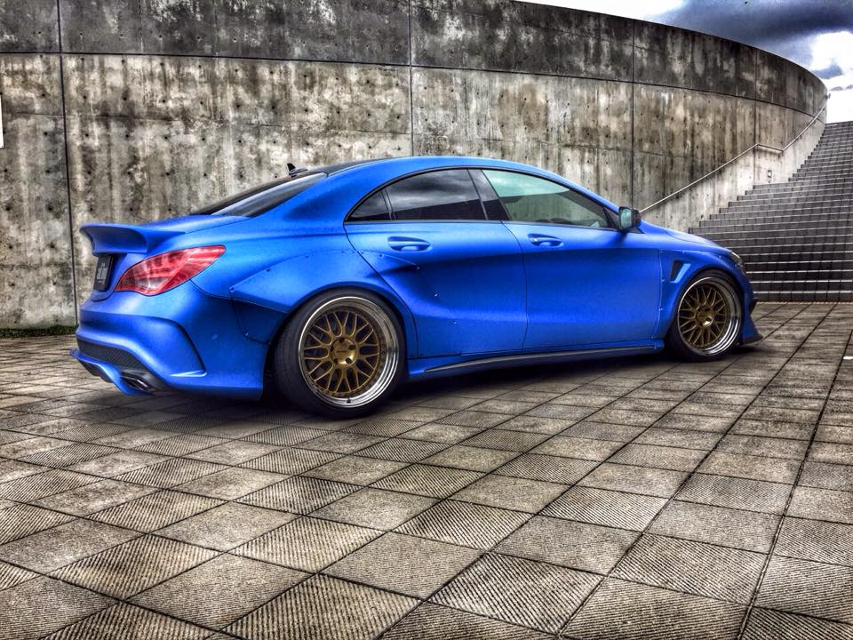 Check Out This Aggressive-Looking Mercedes-Benz CLA By Fairy Design 