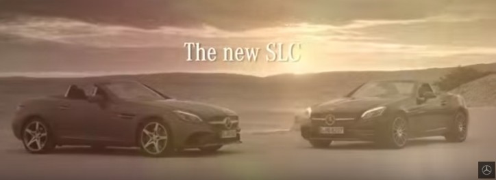 Watch the New Trailer of the Mercedes-Benz SLC