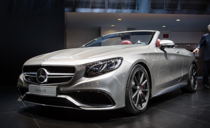 Mercedes-AMG S63 Cabriolet 130 Edition Revealed at NAIAS 2016