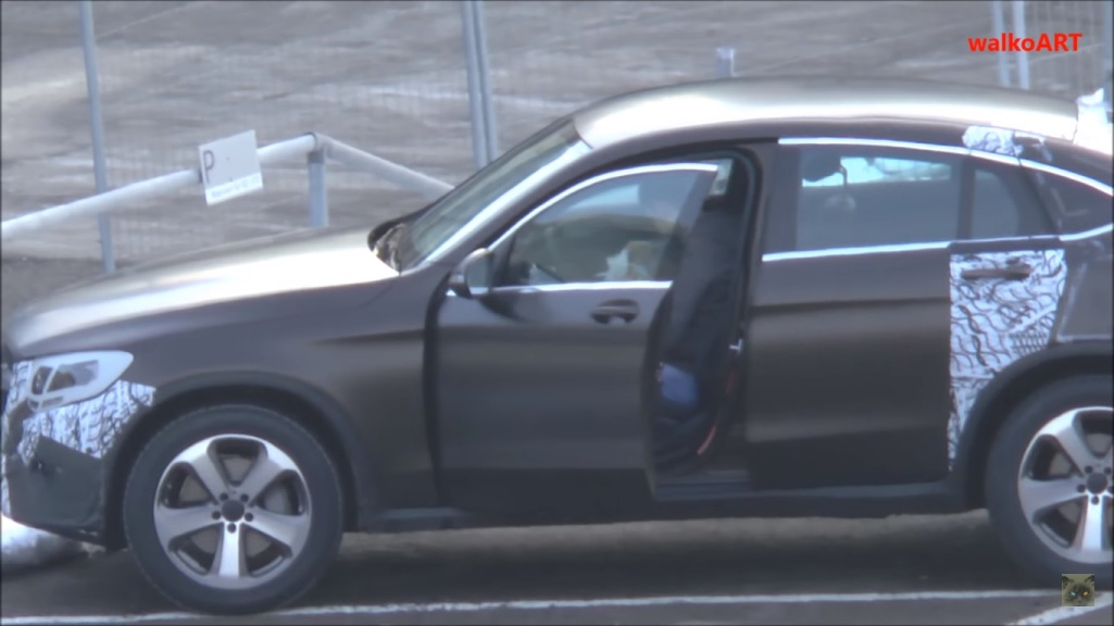 Latest Video Shows Mercedes GLC Coupe With Little Camo