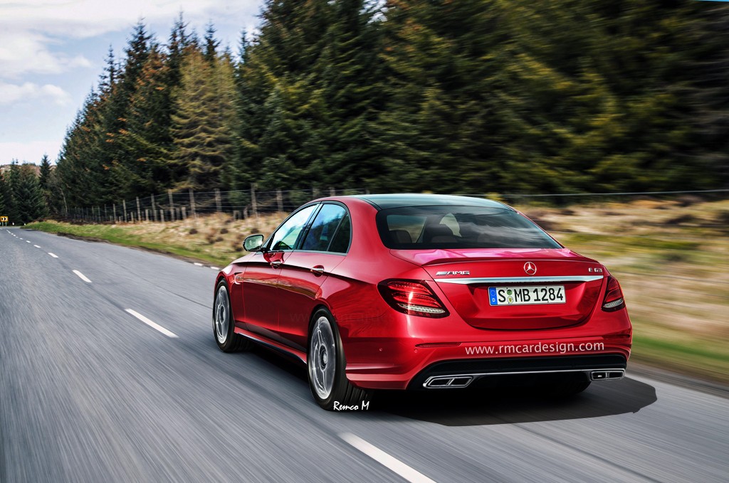 Realistic Rendering Of 2017 Mercedes-AMG E63 Revealed