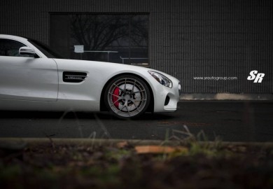 Matte Anthracite PUR Wheels Given To A Mercedes-AMG GT