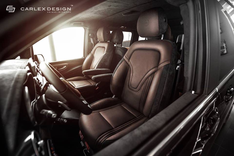 Mercedes-Benz V-Class Interior Enhanced By Carlex Design