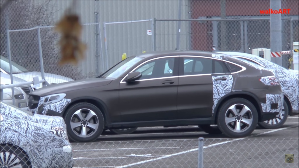 Latest Video Shows Mercedes GLC Coupe With Little Camo