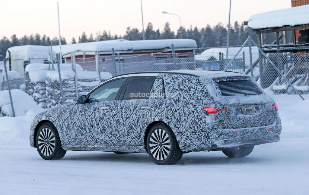 Pictures Of Mercedes-Benz E-Class Wagon Emerge Amid Rumors Of All-Terrain Version