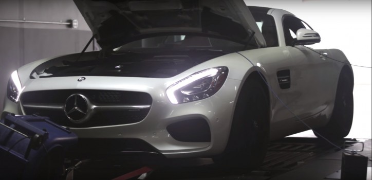 Watch the HP Mercedes-AMG GT S Undergo Dyno Testing