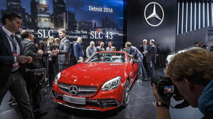 Mercedes-Benz at the NAIAS, Detroit 2016