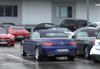 Undisguised Mercedes-Benz C-Class Cabriolet Spotted Again