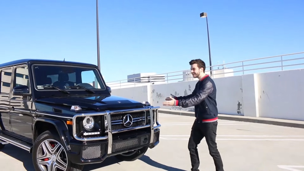 Nadeshot Shows Off His Mercedes-Benz G63 AMG