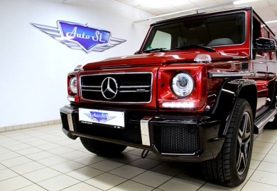 Tomato Red Mercedes-Benz G63 AMG Available In The Market