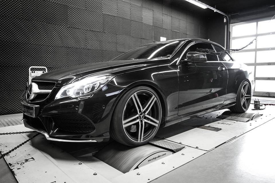 Mcchip-DKR Enhances Engine Of Mercedes-Benz E-Class Cabriolet