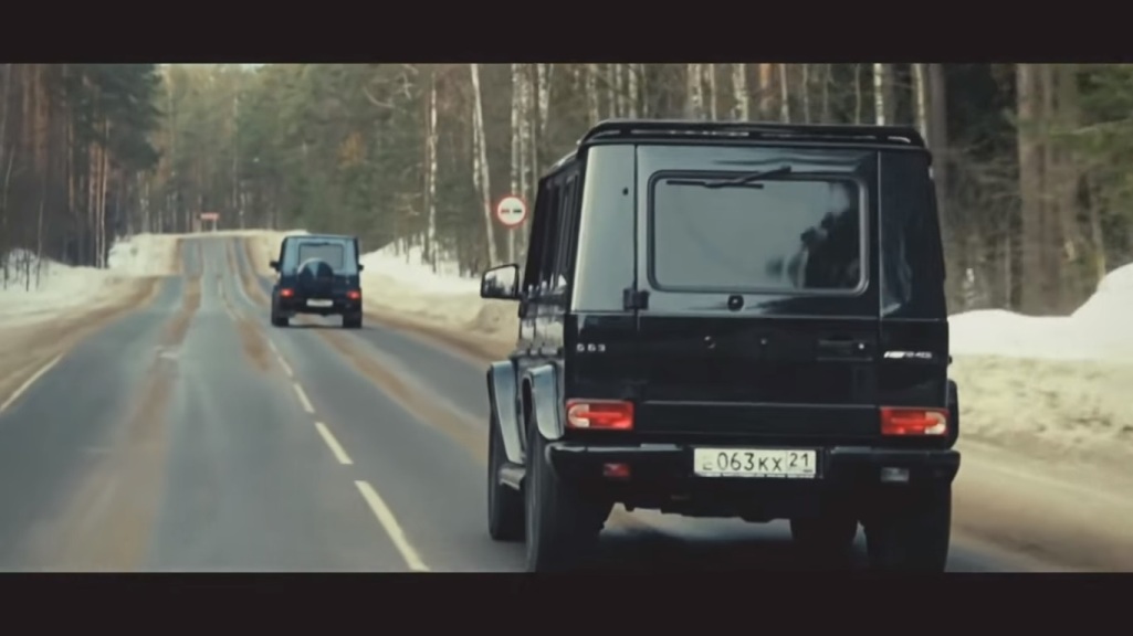 Mercedes-Benz G-Class Battle In Russia