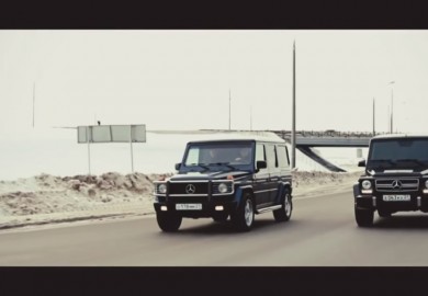 Mercedes-Benz G-Class Battle In Russia