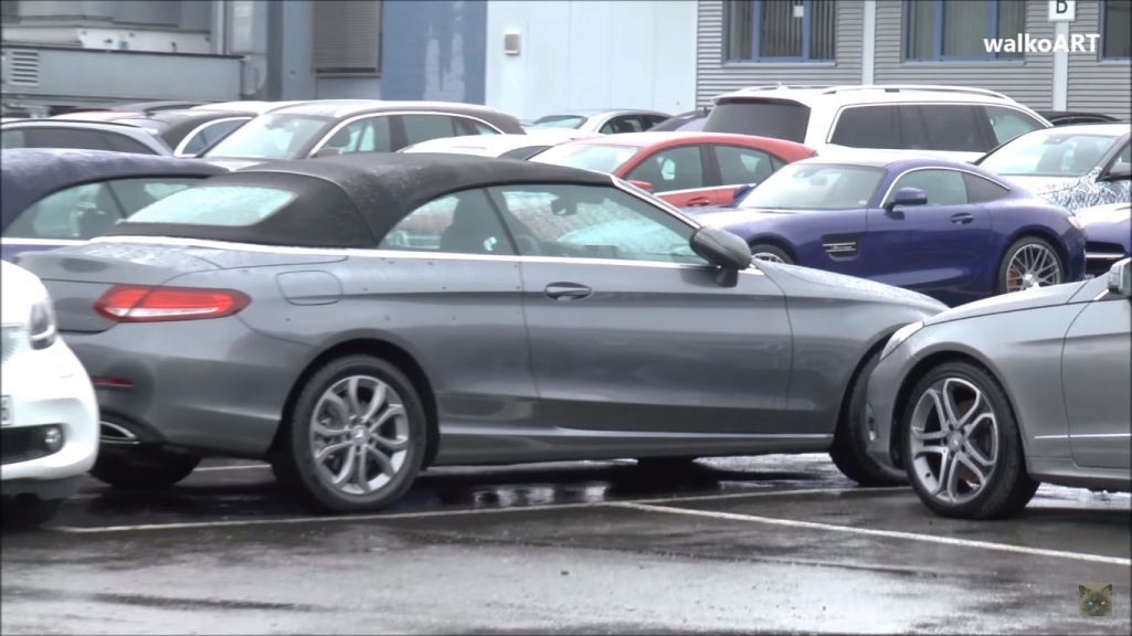 Undisguised Mercedes-Benz C-Class Cabriolet Spotted Again